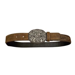 Boys Brown Leather Belt 🤠